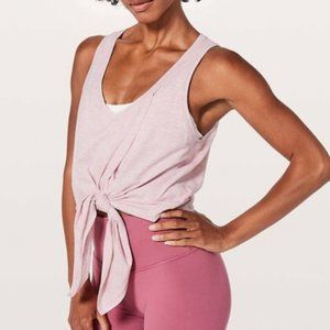 Lululemon Knot a Problem V Neck Tank Wrap Tie Tank